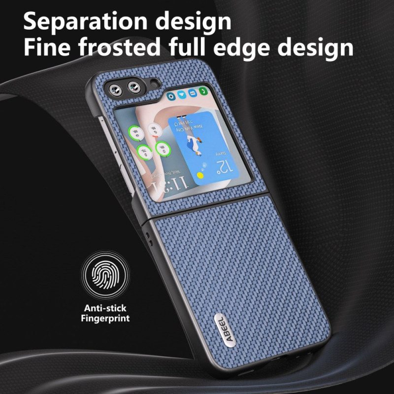 Kuori Samsung Galaxy Z Flip 6 Abeel Carbon Fiber Design Suojakuori