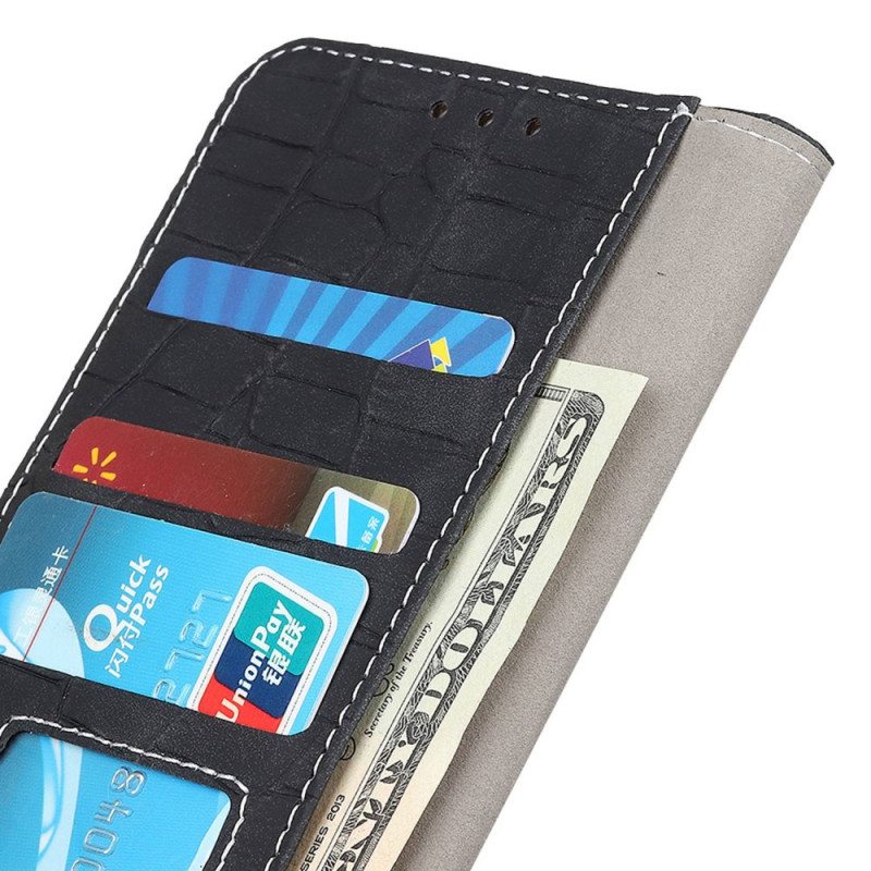 Flip Case Poco F4 GT Krokotiilin Ihotyyli