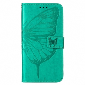 Flip Case Xiaomi Redmi Note 11 Pro Plus 5G Butterfly Design Kaulanauhalla