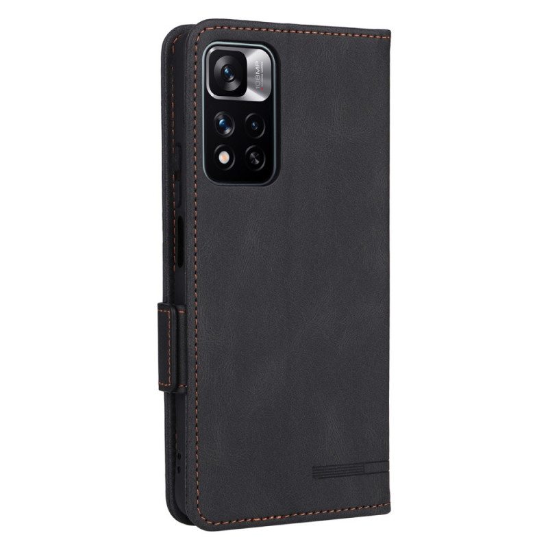 Flip Case Xiaomi Redmi Note 11 Pro Plus 5G Nahan Muotoilu