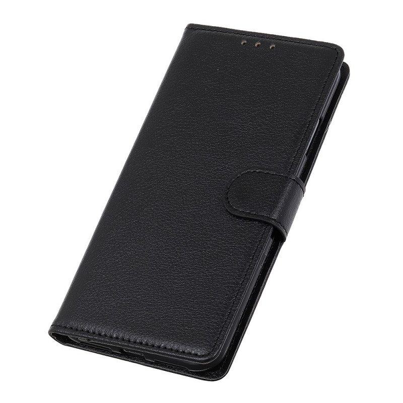 Flip Case Xiaomi Redmi Note 11 Pro Plus 5G Perinteinen Litsi-nahka