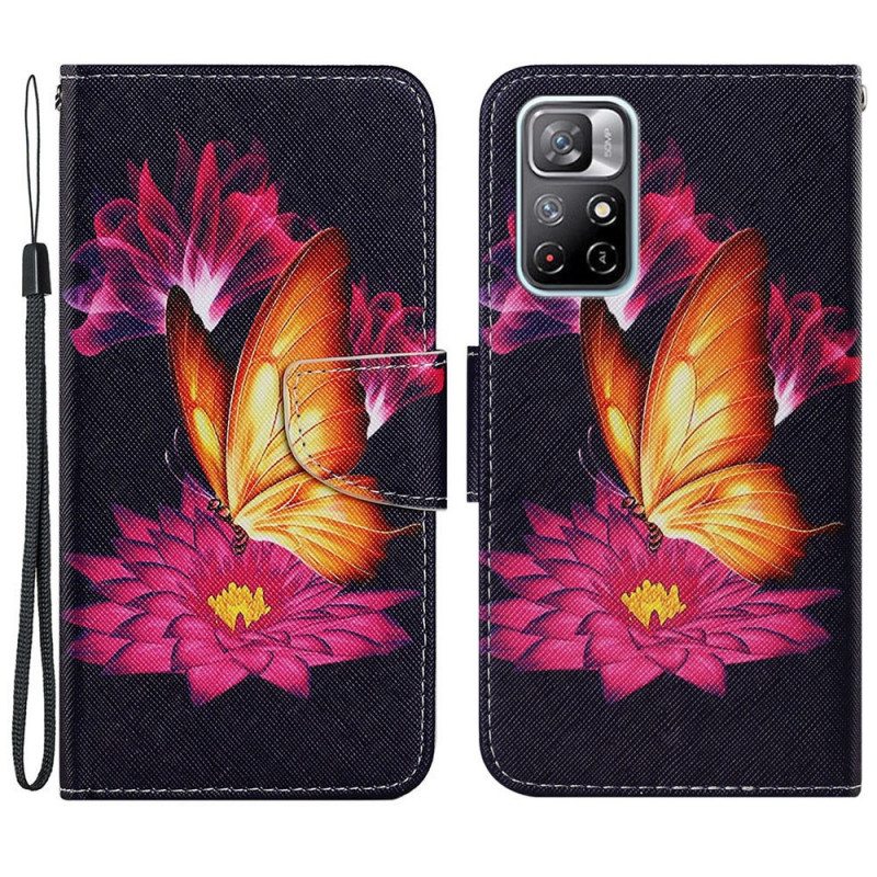 Kotelot Xiaomi Redmi Note 11 Pro Plus 5G Butterfly Ja Lotus