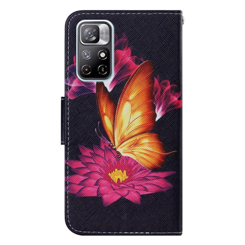 Kotelot Xiaomi Redmi Note 11 Pro Plus 5G Butterfly Ja Lotus