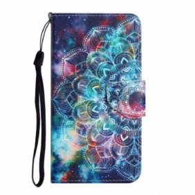 Kotelot Xiaomi Redmi Note 11 Pro Plus 5G Suojaketju Kuori Näyttävä Strappy Mandala