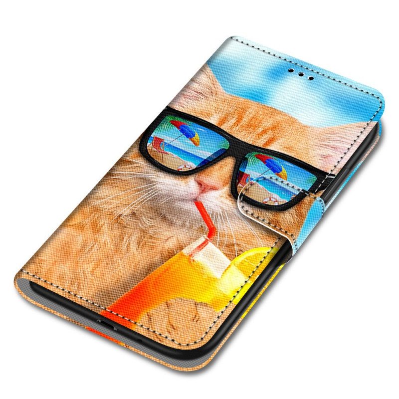 Kotelot Xiaomi Redmi Note 11 Pro Plus 5G Suojaketju Kuori Strappy Star Cat