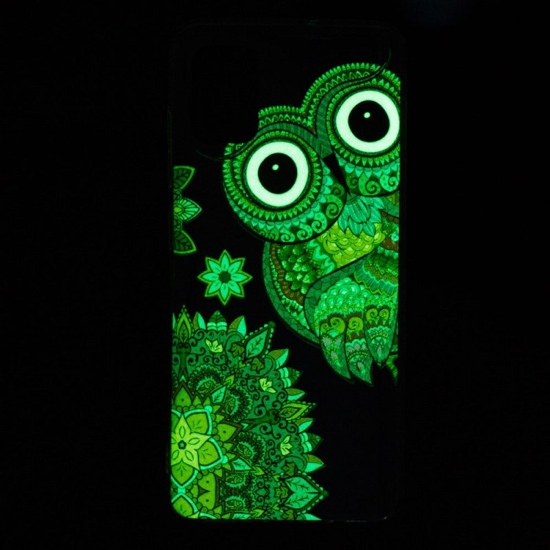 Kuori Xiaomi Redmi Note 11 Pro Plus 5G Fluoresoiva Pöllön Mandala