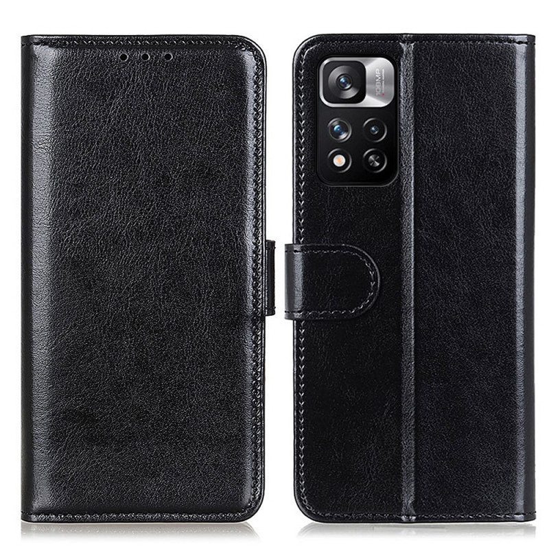 Nahkakotelo Xiaomi Redmi Note 11 Pro Plus 5G Faux Leather Finesse