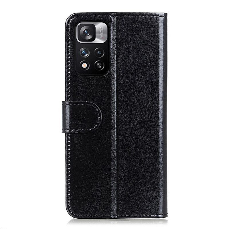 Nahkakotelo Xiaomi Redmi Note 11 Pro Plus 5G Faux Leather Finesse