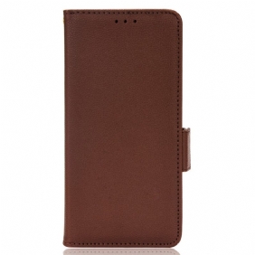 Nahkakotelo Xiaomi Redmi Note 11 Pro Plus 5G Perinteinen Litchi Faux Leather