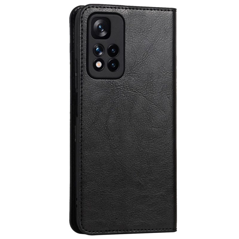 Puhelinkuoret Xiaomi Redmi Note 11 Pro Plus 5G Kotelot Flip Aito Nahka