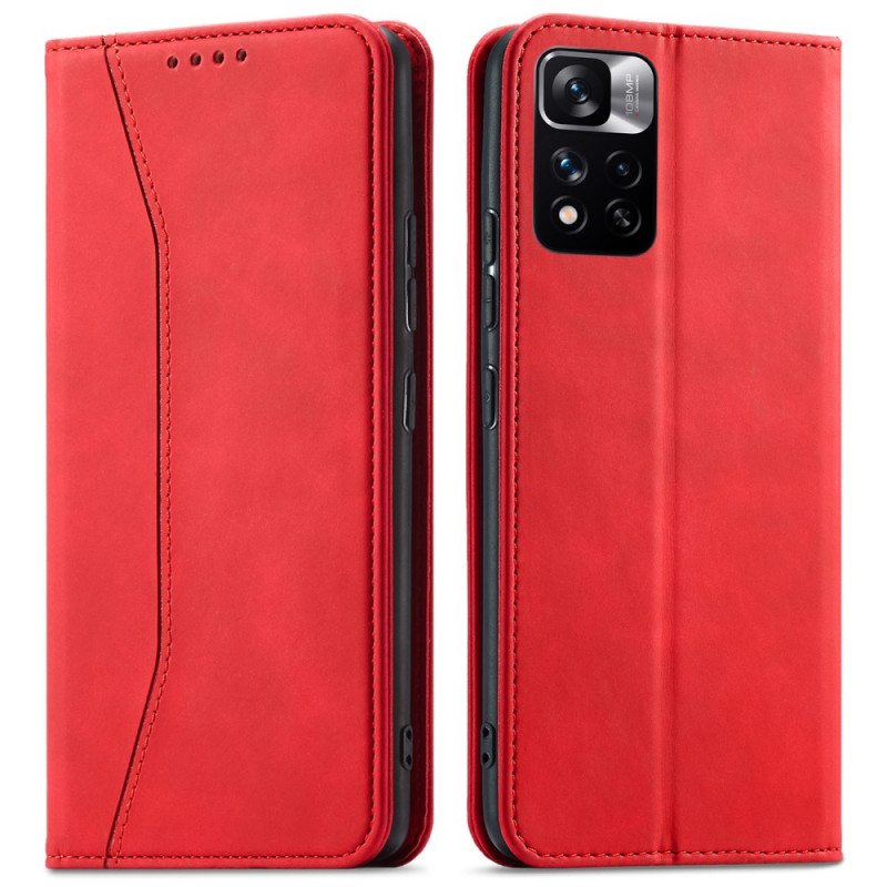 Puhelinkuoret Xiaomi Redmi Note 11 Pro Plus 5G Kotelot Flip Ompelu