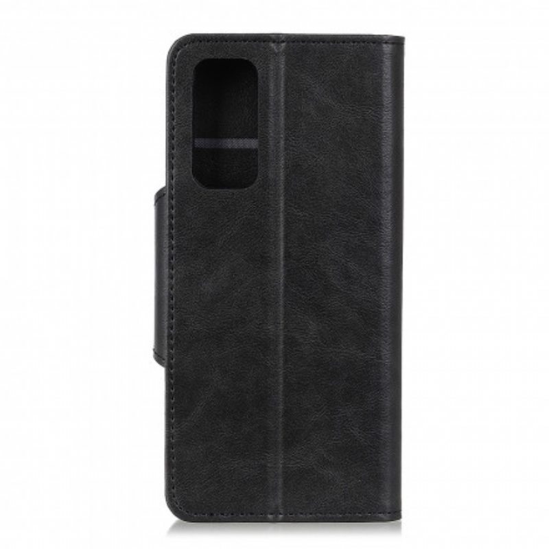 Flip Case OnePlus 9 Pro Koristeellinen Tekonahkainen Nappi