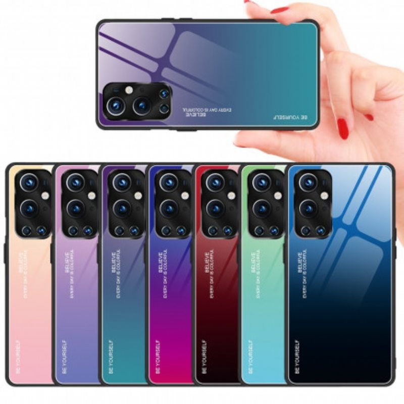 Kuori OnePlus 9 Pro Karkaistu Lasi Ole Oma Itsesi