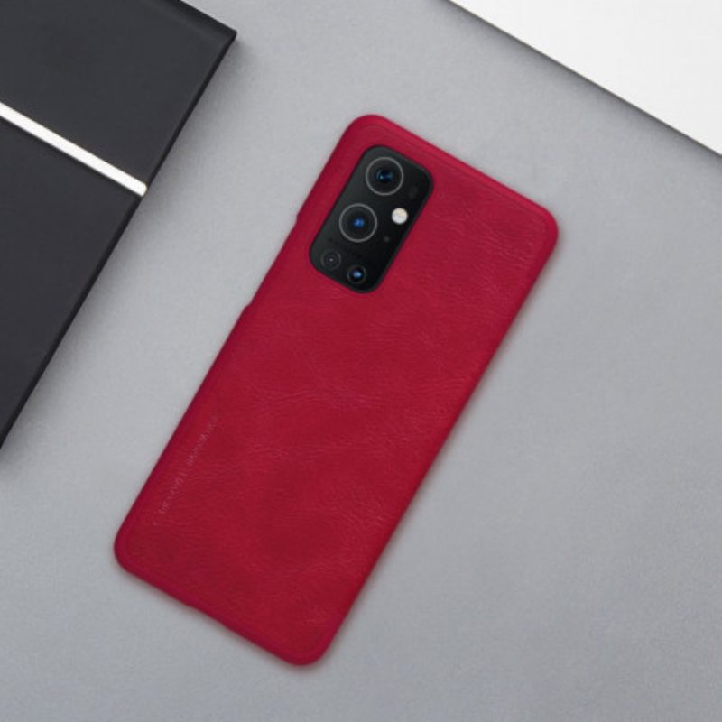 Puhelinkuoret OnePlus 9 Pro Kotelot Flip Nillkin Qin -sarja