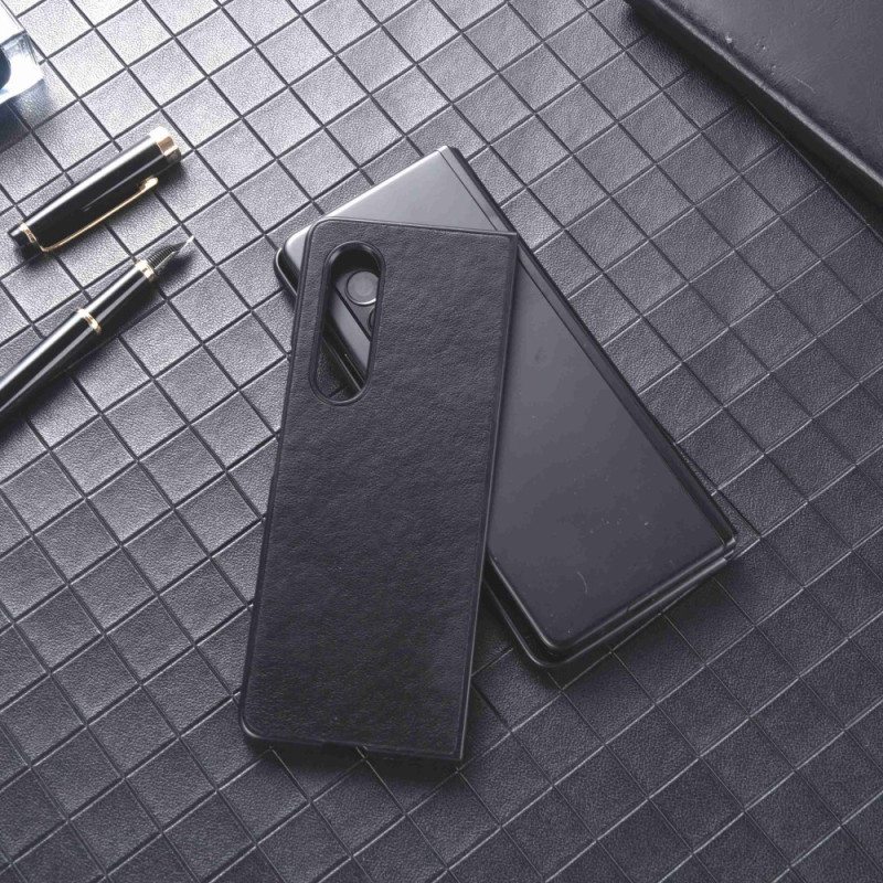 Case Samsung Galaxy Z Fold 4 Faux Nahka Nylon Texture