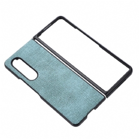 Case Samsung Galaxy Z Fold 4 Kudottu Keinonahka