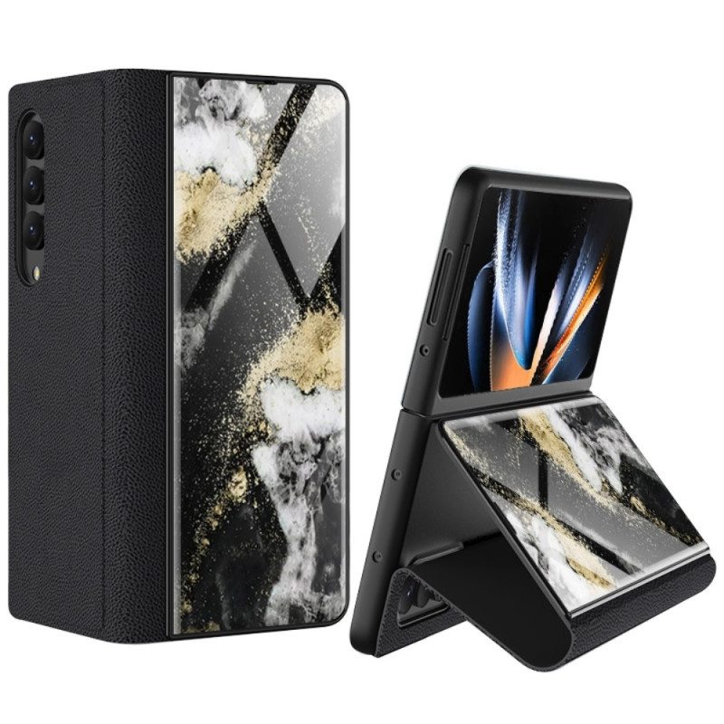 Kuori Samsung Galaxy Z Fold 4 Gkk Marble Waves