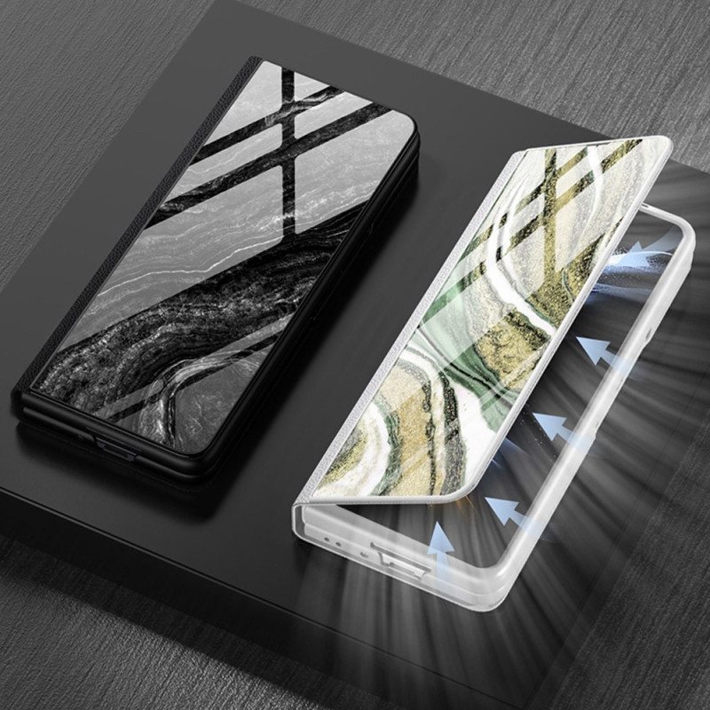 Kuori Samsung Galaxy Z Fold 4 Gkk Marble Waves