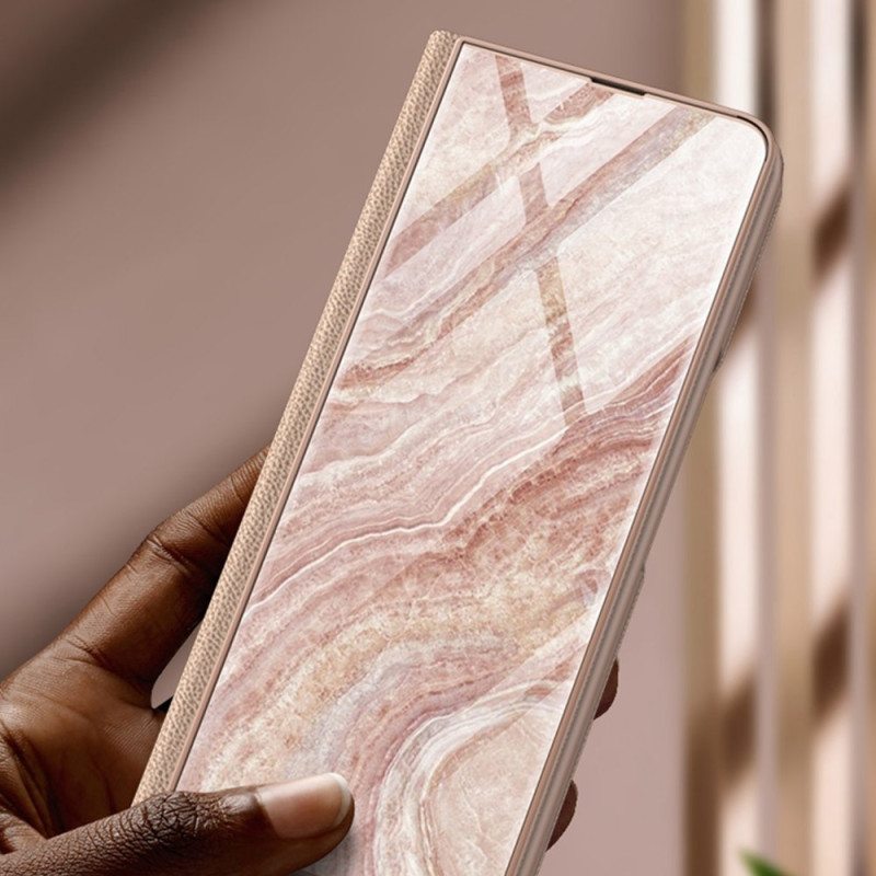 Kuori Samsung Galaxy Z Fold 4 Gkk Marble Waves