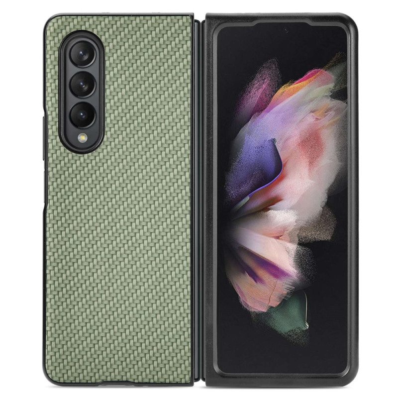 Kuori Samsung Galaxy Z Fold 4 Kudottu Vaikutus Hiilikuitu