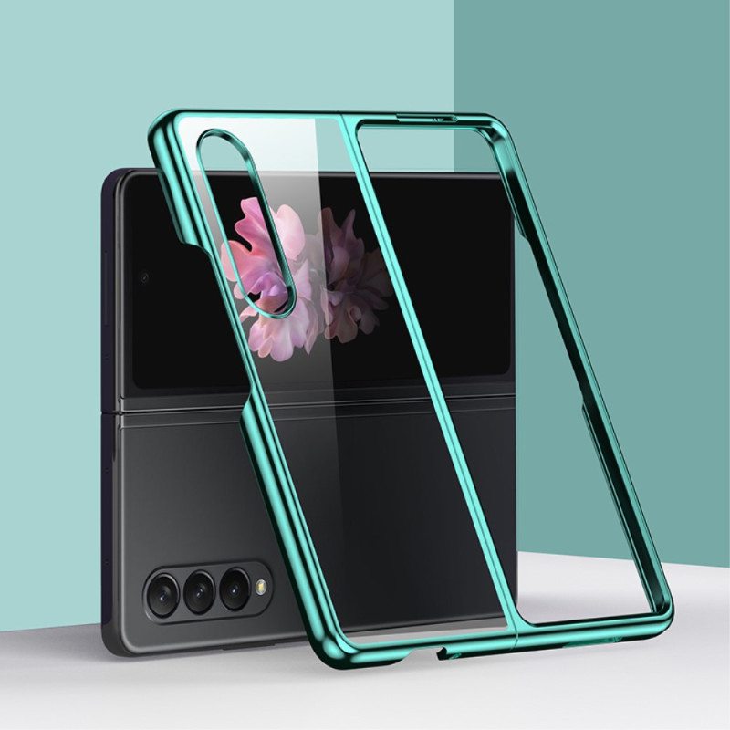 Kuori Samsung Galaxy Z Fold 4 Läpinäkyvä Metallinen