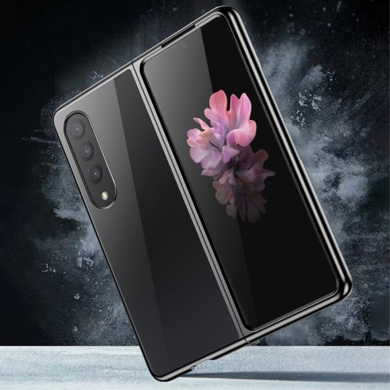 Kuori Samsung Galaxy Z Fold 4 Läpinäkyvä Metallinen