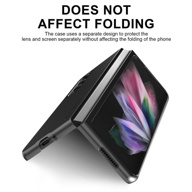 Kuori Samsung Galaxy Z Fold 4 Lc. Imeeke Pehmeä Keinonahka