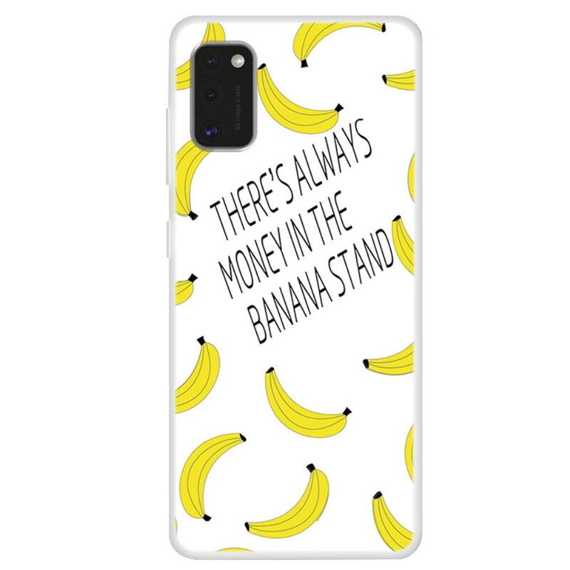 Case Samsung Galaxy A41 Läpinäkyvä Banaaniraha