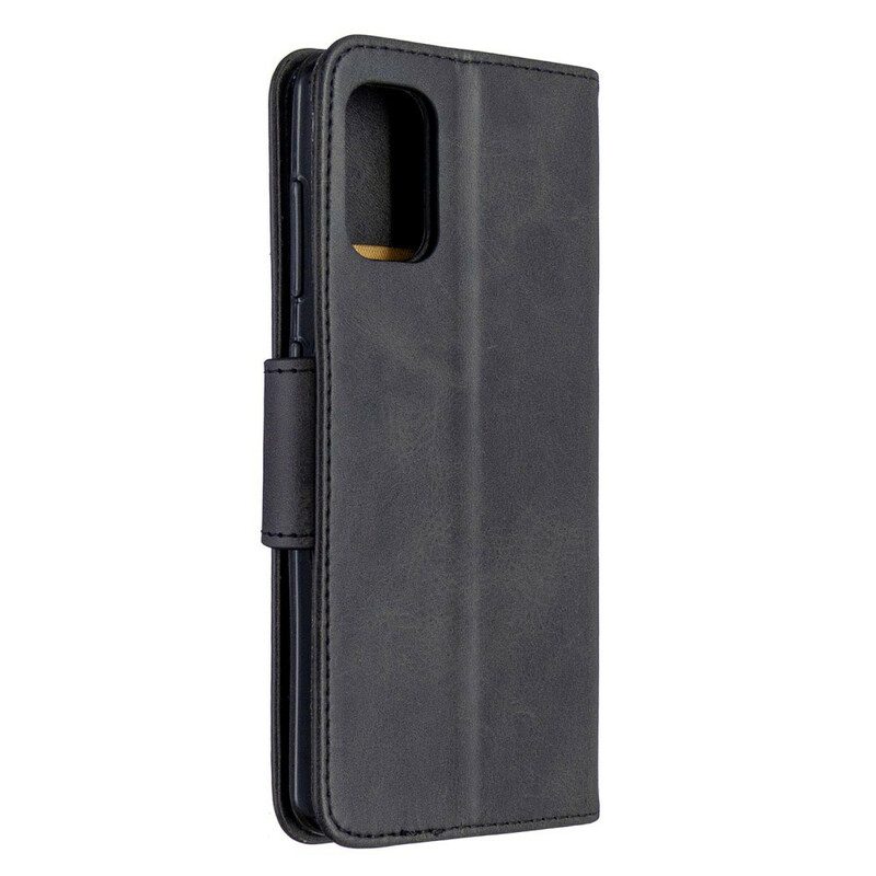 Flip Case Samsung Galaxy A41 Kotelot Flip Sileä Läppä Viisto