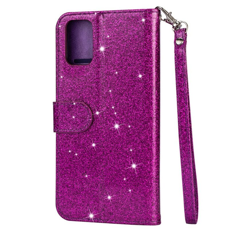 Kotelot Samsung Galaxy A41 Glitter Kolikkopussi