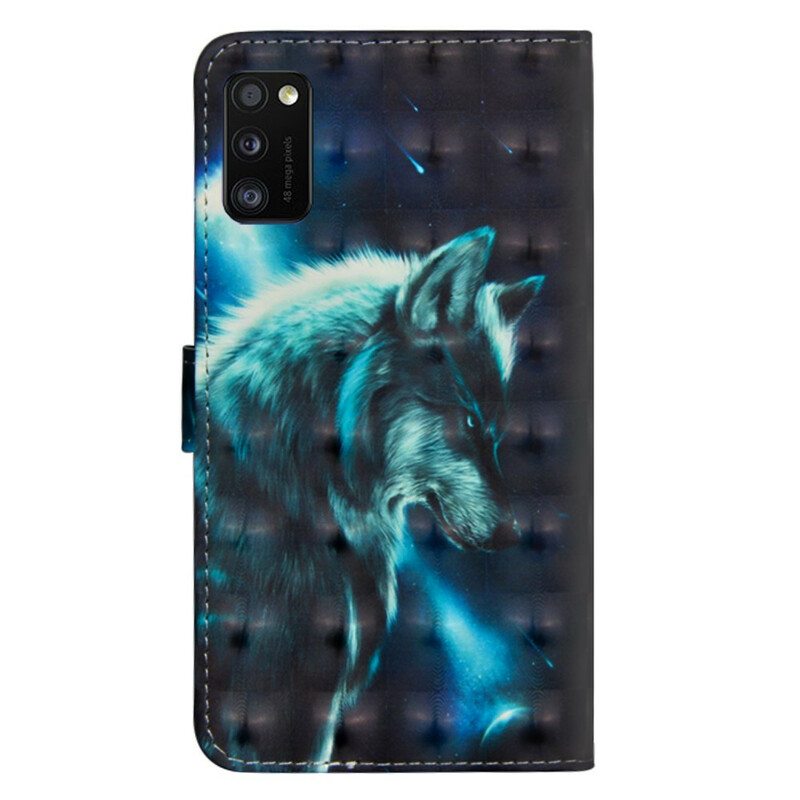 Kotelot Samsung Galaxy A41 Majestic Wolf