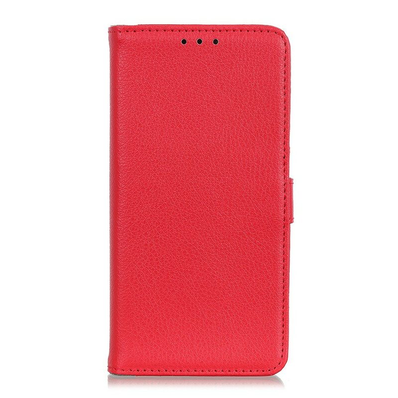 Kotelot Samsung Galaxy A41 Premium Lychee Faux Leather