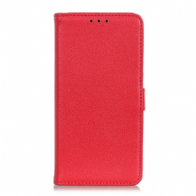 Kotelot Samsung Galaxy A41 Premium Lychee Faux Leather