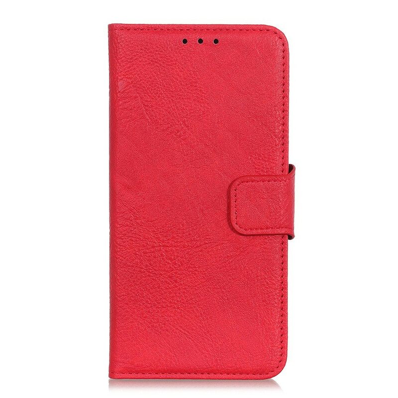 Kotelot Samsung Galaxy A41 Single Litchi Faux Leather