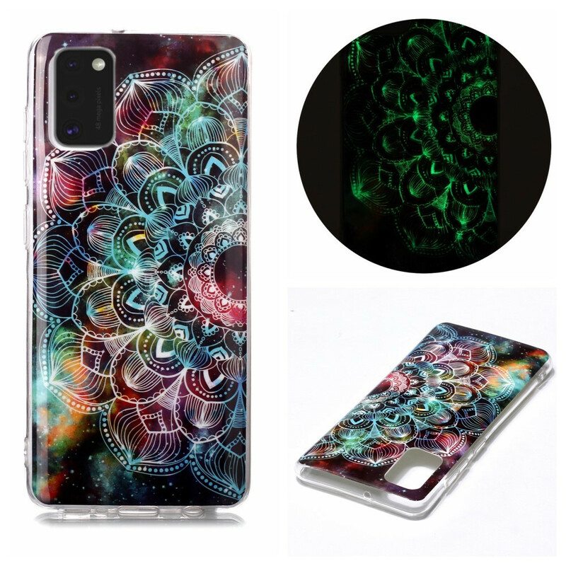 Kuori Samsung Galaxy A41 Fluoresoiva Kukkasarja