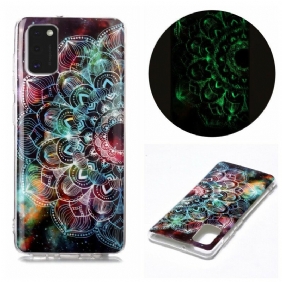 Kuori Samsung Galaxy A41 Fluoresoiva Kukkasarja