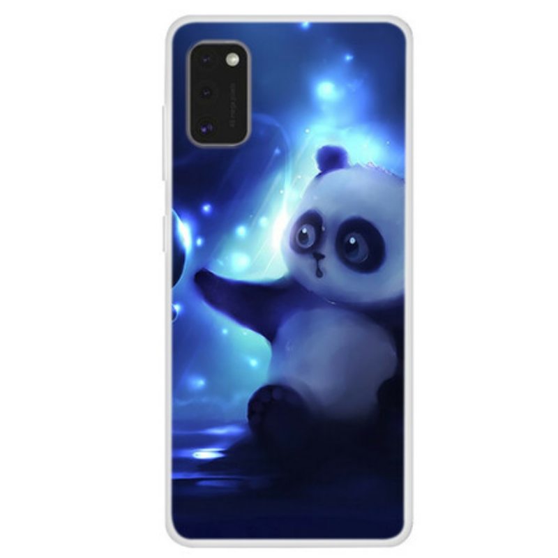 Kuori Samsung Galaxy A41 Panda Avaruudessa