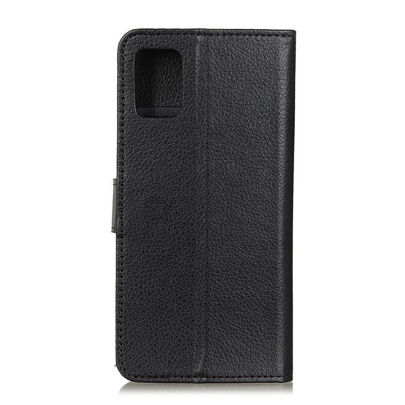 Nahkakotelo Samsung Galaxy A41 Lisää Faux Leather Retroa