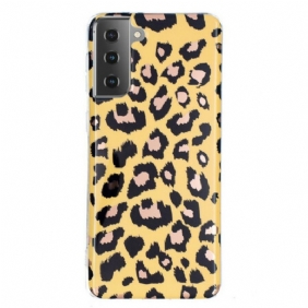 Case Samsung Galaxy S21 5G Leopard-tyylinen Marmori