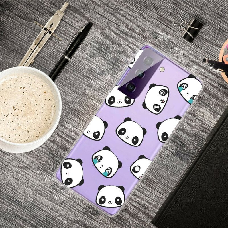 Case Samsung Galaxy S21 5G Sentimentaaliset Pandat