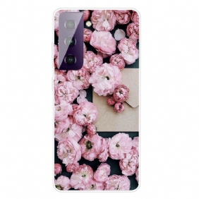 Case Samsung Galaxy S21 5G Voimakkaat Kukat