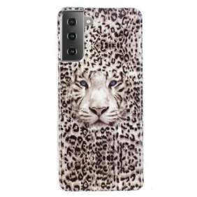 Kuori Samsung Galaxy S21 5G Leopardi Loisteputki