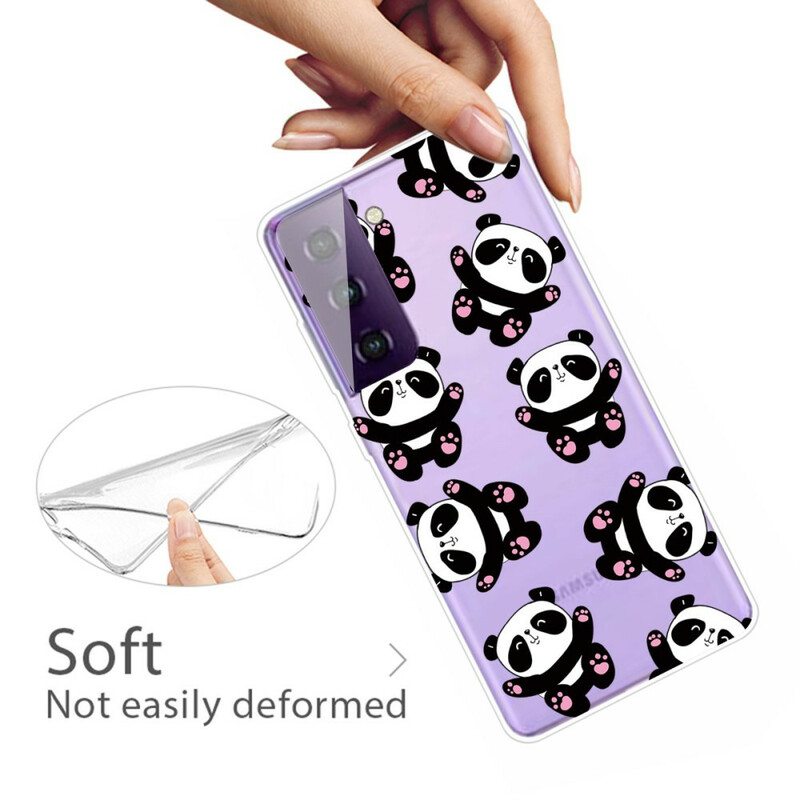 Kuori Samsung Galaxy S21 5G Top Panda Fun