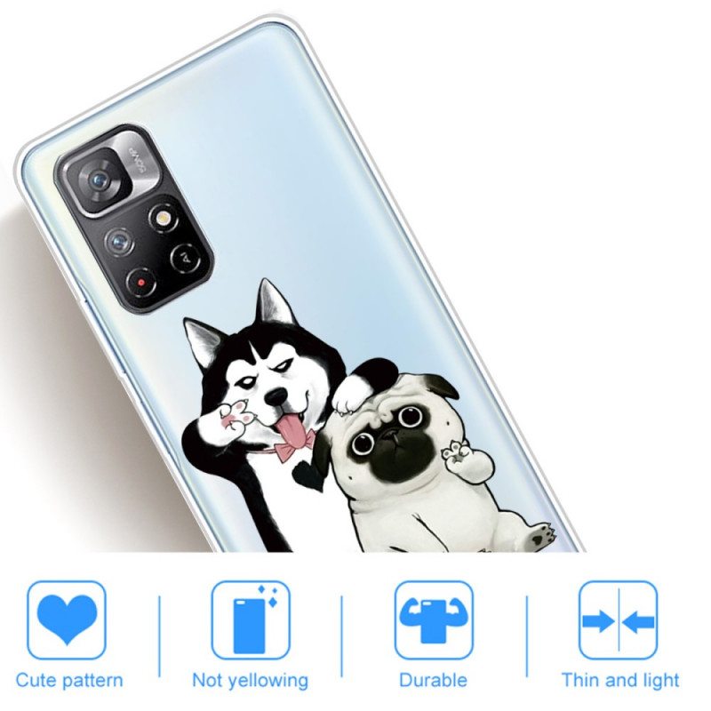 Case Poco M4 Pro 5G Hauskoja Koiria