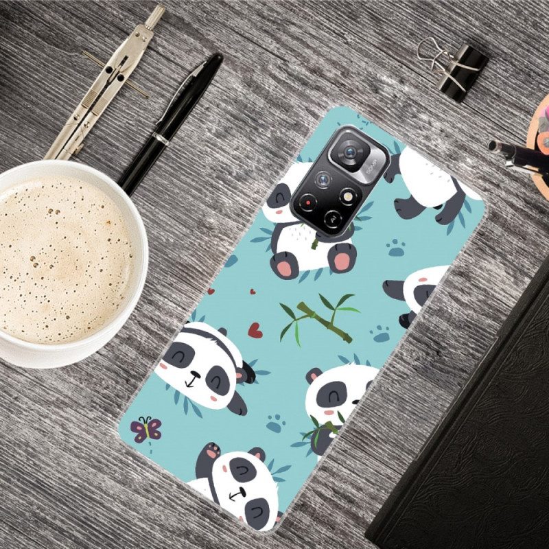 Case Poco M4 Pro 5G Pandajoukko