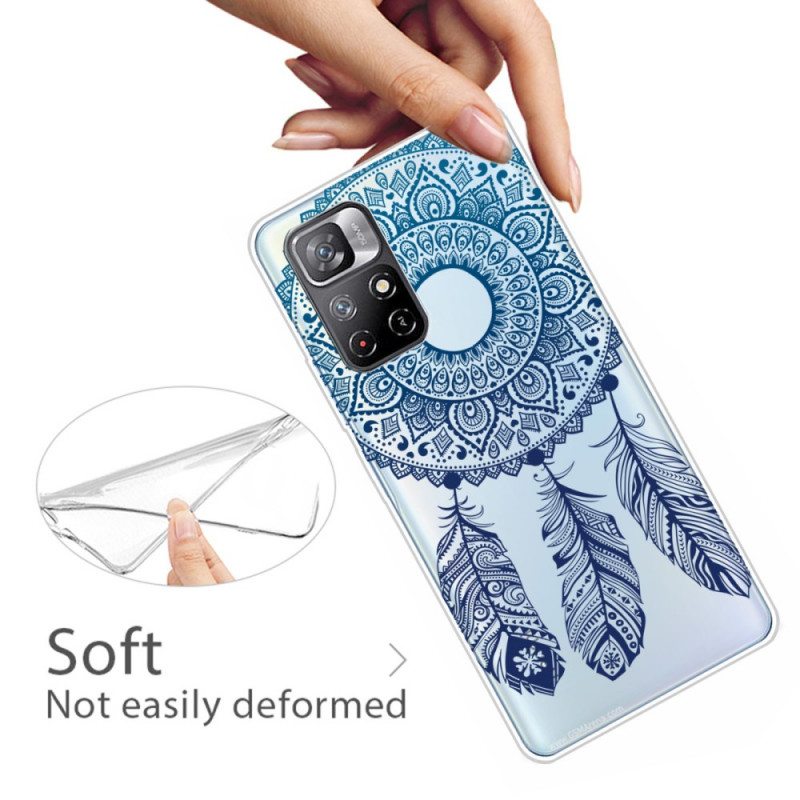 Case Poco M4 Pro 5G Yksikukkainen Mandala