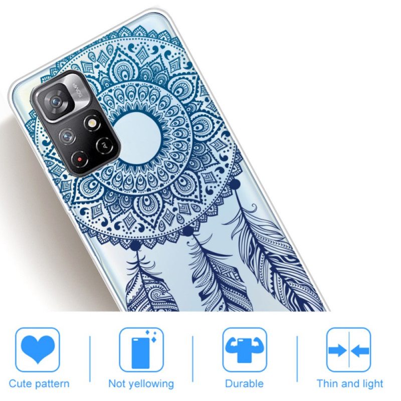 Case Poco M4 Pro 5G Yksikukkainen Mandala