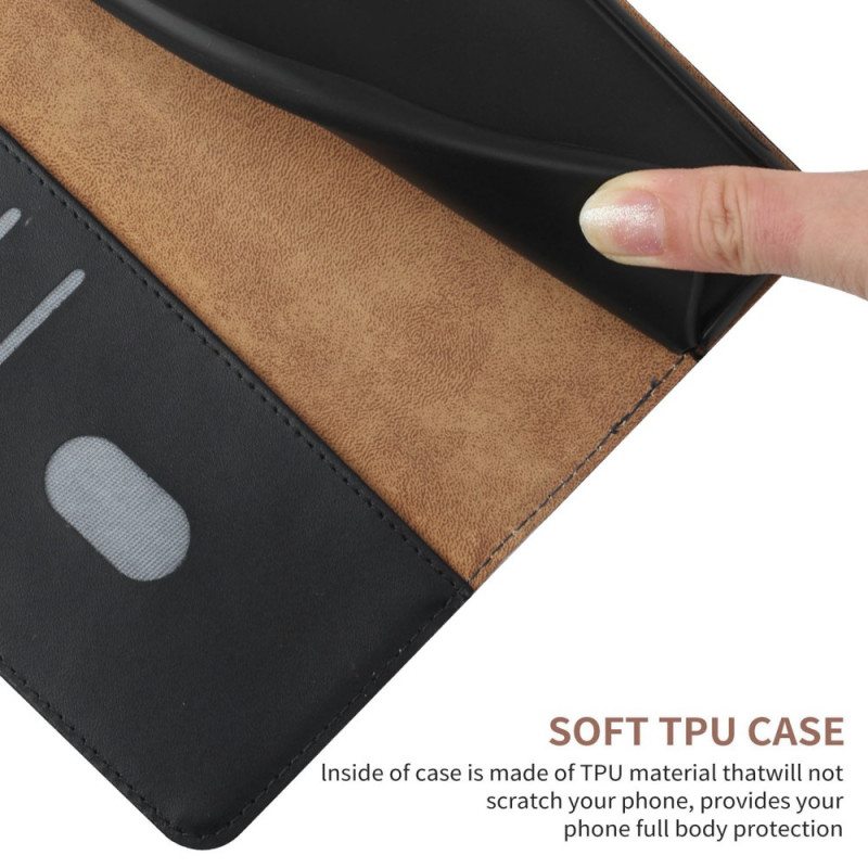 Flip Case Poco M4 Pro 5G Aitoa Nappan Nahkaa