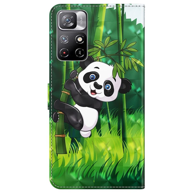 Kotelot Poco M4 Pro 5G Panda Ja Bambu