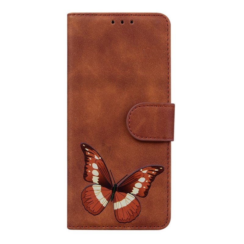 Kotelot Poco M4 Pro 5G Skin Touch Butterfly